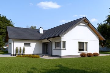  Projekt domu N4-G2 (KKG1001) - projekt domu parterowego - Zdjęcie 2