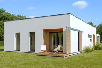  Projekt domu House 05 (WRG1067) - projekt domu parterowego - Zdjęcie 2