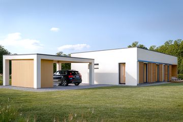  Projekt domu House 05 (WRG1067) - projekt domu parterowego - Zdjęcie 3