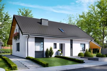  Projekt domu Nicea (SLN2541) - projekt domu parterowego - Zdjęcie 1