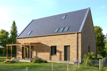  Projekt domu Iryd (WOW1017) - projekt domu parterowego z poddaszem - Zdjęcie 2