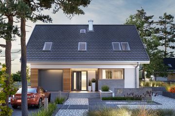  Projekt domu Szafir (1614) (KRD2761) - projekt domu parterowego z poddaszem - Zdjęcie 6