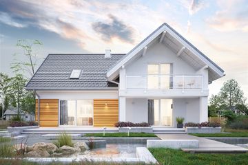  Projekt domu Tobiasz (1616) (KRD2764) - projekt domu parterowego z poddaszem - Zdjęcie 7