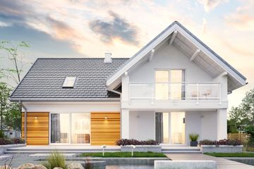  Projekt domu Tobiasz (1616) (KRD2764) - projekt domu parterowego z poddaszem - Zdjęcie 1