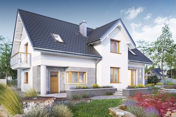  Projekt domu Lazuryt As (1612) (KRD2760) - projekt domu parterowego z poddaszem - Zdjęcie 5