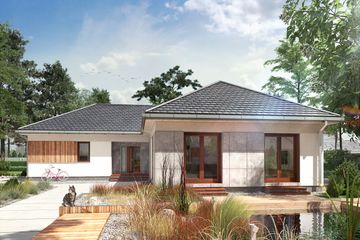  Projekt domu Kastalia (1615) (KRD2762) - projekt domu parterowego - Zdjęcie 1