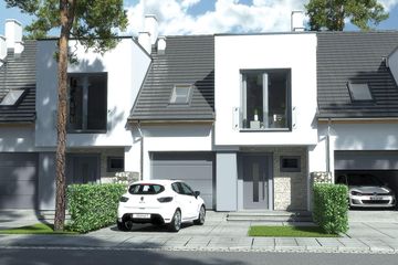  Projekt domu Andrea segment środkowy (WRD2707) - projekt domu parterowego z poddaszem - Zdjęcie 1