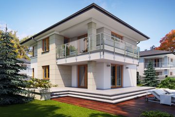  Projekt domu Karat 3 (BSE1126) - projekt domu z pełnym piętrem - Zdjęcie 2