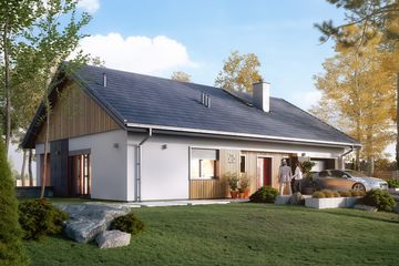  Projekt domu Pasja (BSA2142) - projekt domu parterowego - Zdjęcie 5