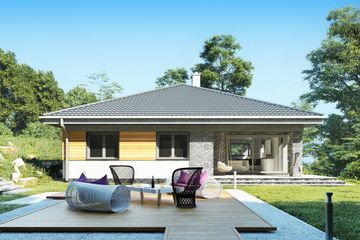  Projekt domu Blanka (1618) (KRD2768) - projekt domu parterowego - Zdjęcie 4