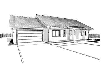  Projekt domu AJR 03 A2 v01 (WOJ1019) - projekt domu parterowego - Zdjęcie 4