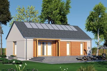  Projekt domu 047 ES domek Pani Darii (SLF1101) - projekt domu parterowego - Zdjęcie 7