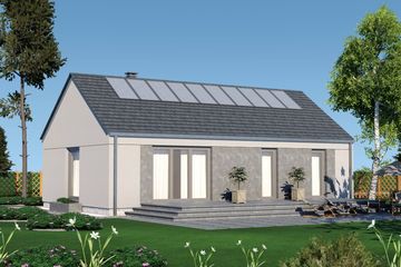  Projekt domu 047 ES domek Pani Darii (SLF1101) - projekt domu parterowego - Zdjęcie 6