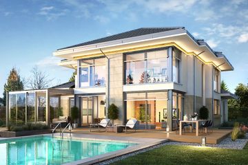  Projekt domu z widokiem 6 B (WAH1867) - projekt domu z pełnym piętrem - Zdjęcie 5