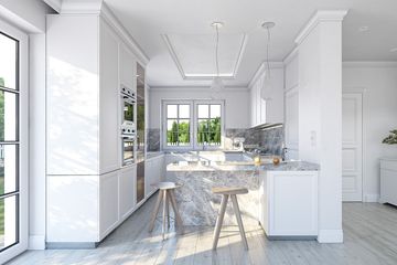  Projekt domu Willa diamentowa (WAH1868) - projekt domu z pełnym piętrem - Zdjęcie 6