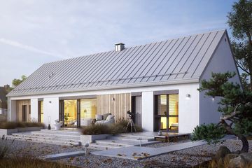  Projekt domu Jemioła 2 (BSA2148) - projekt domu parterowego - Zdjęcie 1