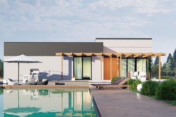  Projekt domu uA7 (WCB1009) - projekt domu parterowego - Zdjęcie 4