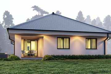  Projekt domu uA8v2 (WCB1012) - projekt domu parterowego - Zdjęcie 4