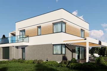  Projekt domu uA2v1 (WCB1004) - projekt domu z pełnym piętrem - Zdjęcie 2