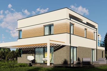  Projekt domu uA2v1 (WCB1004) - projekt domu z pełnym piętrem - Zdjęcie 3