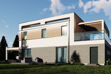  Projekt domu uA2v1 (WCB1004) - projekt domu z pełnym piętrem - Zdjęcie 4