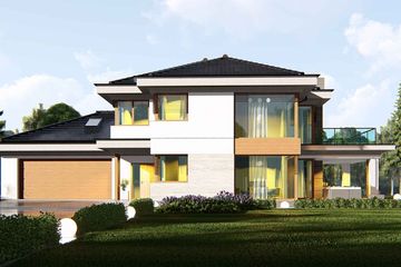  Projekt domu uA24 (WCB1039) - projekt domu z pełnym piętrem - Zdjęcie 1