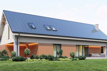  Projekt domu uA13 (WCB1020) - projekt domu parterowego z poddaszem - Zdjęcie 4