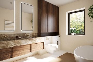  Projekt domu uA8v1 (WCB1011) - projekt domu parterowego - Zdjęcie 9