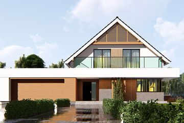  Projekt domu uA21 (WCB1034) - projekt domu parterowego z poddaszem - Zdjęcie 1