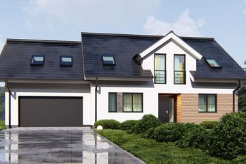  Projekt domu uA15 (WCB1024) - projekt domu parterowego z poddaszem - Zdjęcie 2