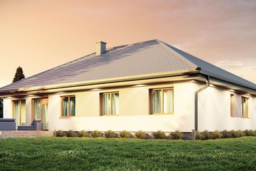  Projekt domu uA1v2 (WCB1002) - projekt domu parterowego - Zdjęcie 4