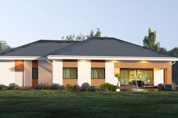  Projekt domu uA12v1 (WCB1019) - projekt domu parterowego - Zdjęcie 4