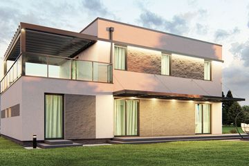  Projekt domu uA2 (WCB1003) - projekt domu z pełnym piętrem - Zdjęcie 4