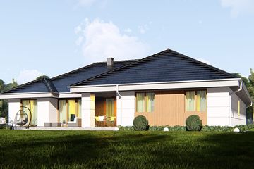  Projekt domu uA42 (WCB1057) - projekt domu parterowego - Zdjęcie 2