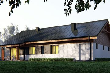  Projekt domu uA28 (WCB1043) - projekt domu parterowego - Zdjęcie 4