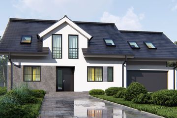  Projekt domu uA15v1 (WCB1025) - projekt domu parterowego z poddaszem - Zdjęcie 2