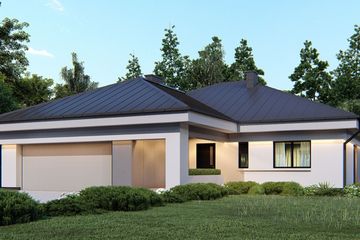  Projekt domu uA9 (WCB1014) - projekt domu parterowego - Zdjęcie 1