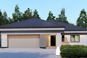  Projekt domu uA9 (WCB1014) - projekt domu parterowego - Zdjęcie 2