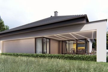  Projekt domu uA46v1 (WCB1062) - projekt domu parterowego - Zdjęcie 4