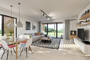  Projekt domu Atlant 2 PS (WRW1307) - projekt domu parterowego - Zdjęcie 7