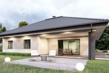  Projekt domu uA62 (WCB1078) - projekt domu parterowego - Zdjęcie 4