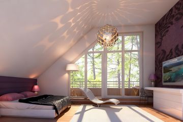  Projekt domu Domidea 56 G w3 (WAC1095) - projekt domu parterowego z poddaszem - Zdjęcie 4