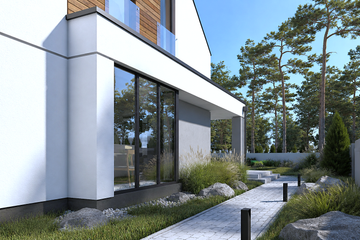 Projekt domu Xavier III G2 - parterowy z poddaszem dom o powierzchni 153,18 m², dach dwuspadowy - ujęcie 7