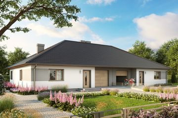  Projekt domu Eco 18 (WOZ1015) - projekt domu parterowego - Zdjęcie 1
