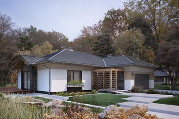  Projekt domu Aurelia Atu (1622) (KRD2769) - projekt domu parterowego - Zdjęcie 1