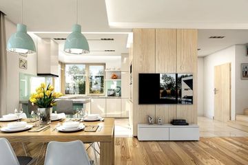  Projekt domu z widokiem 5 wariant B (WAH1926) - projekt domu z pełnym piętrem - Zdjęcie 5