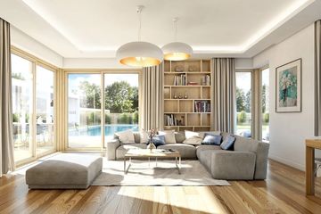  Projekt domu z widokiem 5 wariant B (WAH1926) - projekt domu z pełnym piętrem - Zdjęcie 6