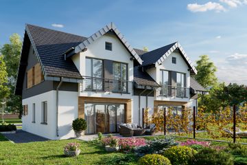  Projekt domu Lila 2 Duo (1624) (KRD2772) - projekt domu parterowego z poddaszem - Zdjęcie 2