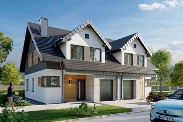  Projekt domu Lila 2 Duo (1624) (KRD2772) - projekt domu parterowego z poddaszem - Zdjęcie 5