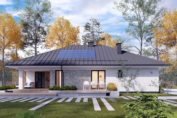  Projekt domu Feniks 3 (BSA2157) - projekt domu parterowego - Zdjęcie 5